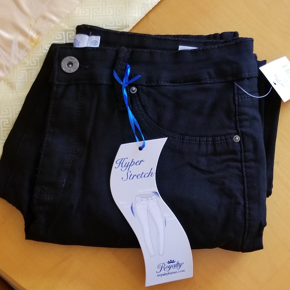 Mid Rise Hyperstretch Skinny Jeans/Jeggings
